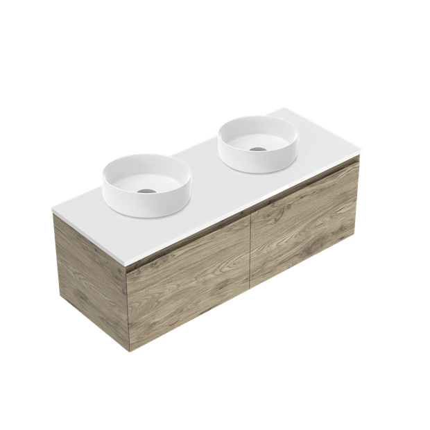 Kolum Luxe Single Tier Wall Hung Vanity