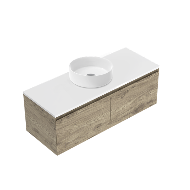 Kolum Luxe Single Tier Wall Hung Vanity