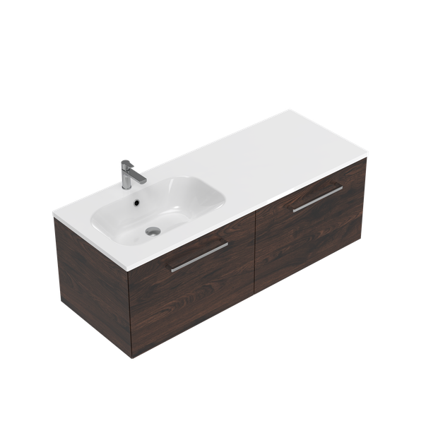 Kolum Single Tier Wall Hung Vanity