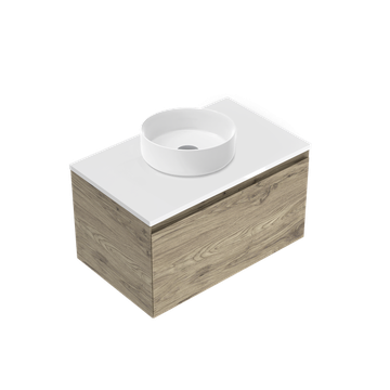 Kolum Luxe Single Tier Wall Hung Vanity