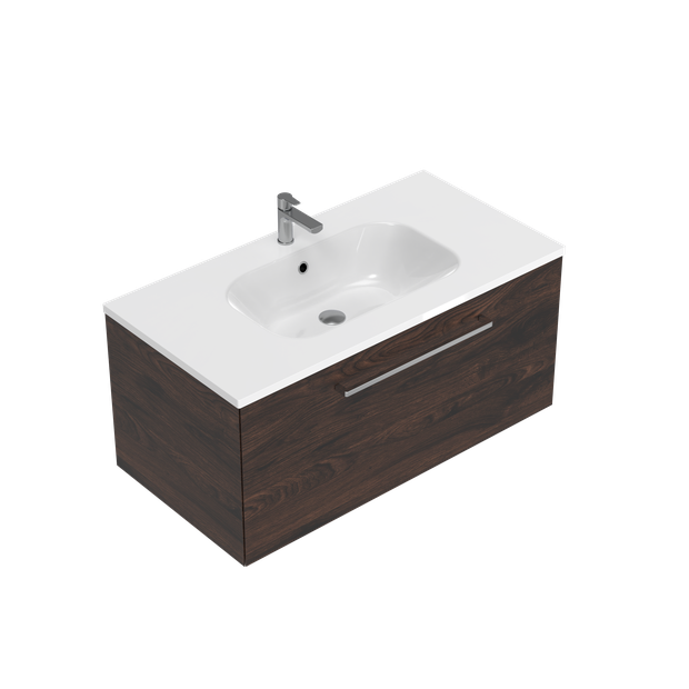 Kolum Single Tier Wall Hung Vanity