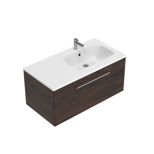 Kolum Single Tier Wall Hung Vanity