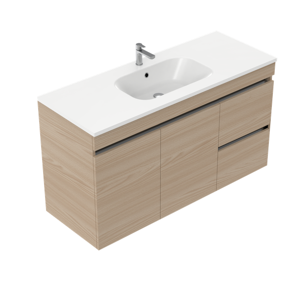 Lexa Double Tier Wall Hung Vanity