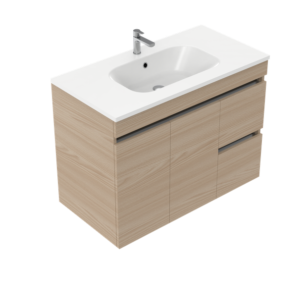 Lexa Double Tier Wall Hung Vanity