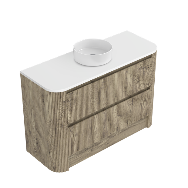 Norah Curved Luxe Floor standing Vanity