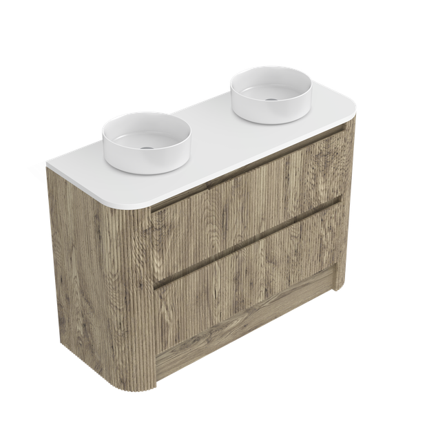 Norah Curved Luxe Floor standing Vanity