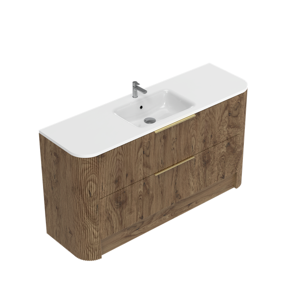 Norah Curved Floor standing Vanity