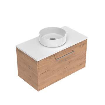 Sahara Slim Luxe Single Tier Wall Hung Vanity