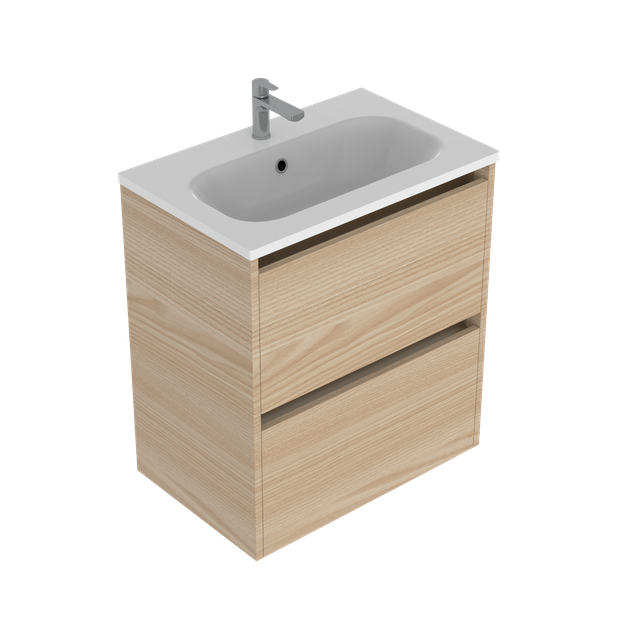 Sahara Slim Double Tier Wall Hung Vanity