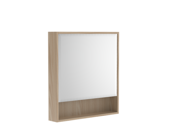 Savanna Open Shelf Mirror Cabinet