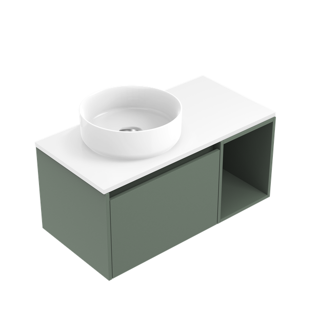 Savanna Luxe Single Tier Wall Hung Vanities