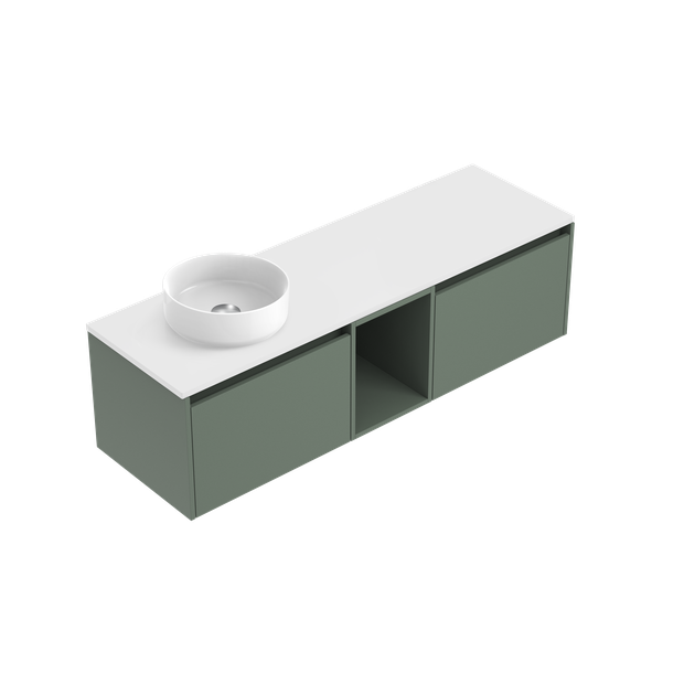 Savanna Luxe Single Tier Wall Hung Vanities