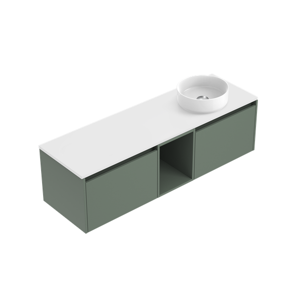 Savanna Luxe Single Tier Wall Hung Vanities