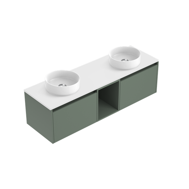 Savanna Luxe Single Tier Wall Hung Vanities