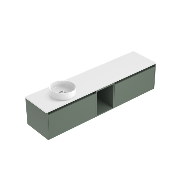 Savanna Luxe Single Tier Wall Hung Vanities