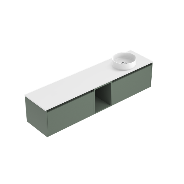 Savanna Luxe Single Tier Wall Hung Vanities