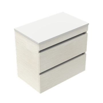 Vega Double Tier Wall Hung Vanity