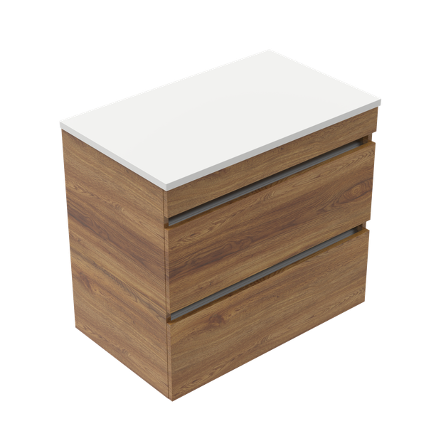 Vega Double Tier Wall Hung Vanity