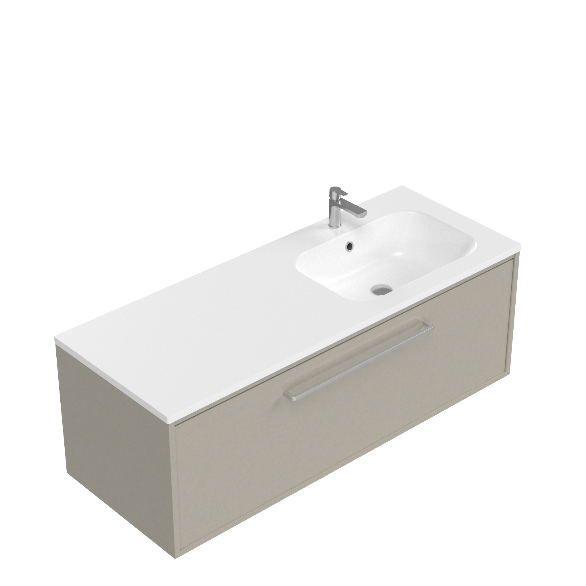 Velora Single Tier Wall Hung Vanity