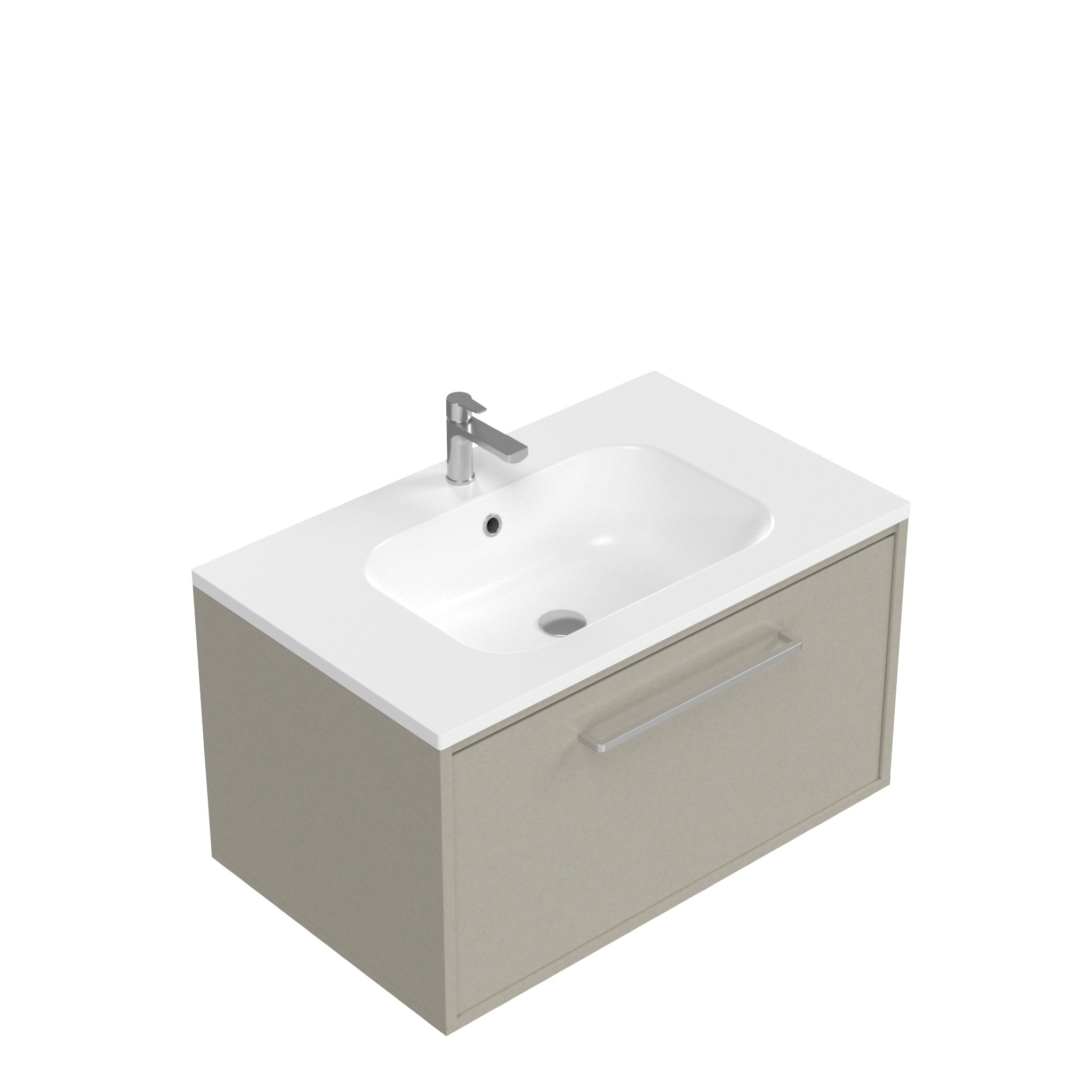 Velora Single Tier Wall Hung Vanity