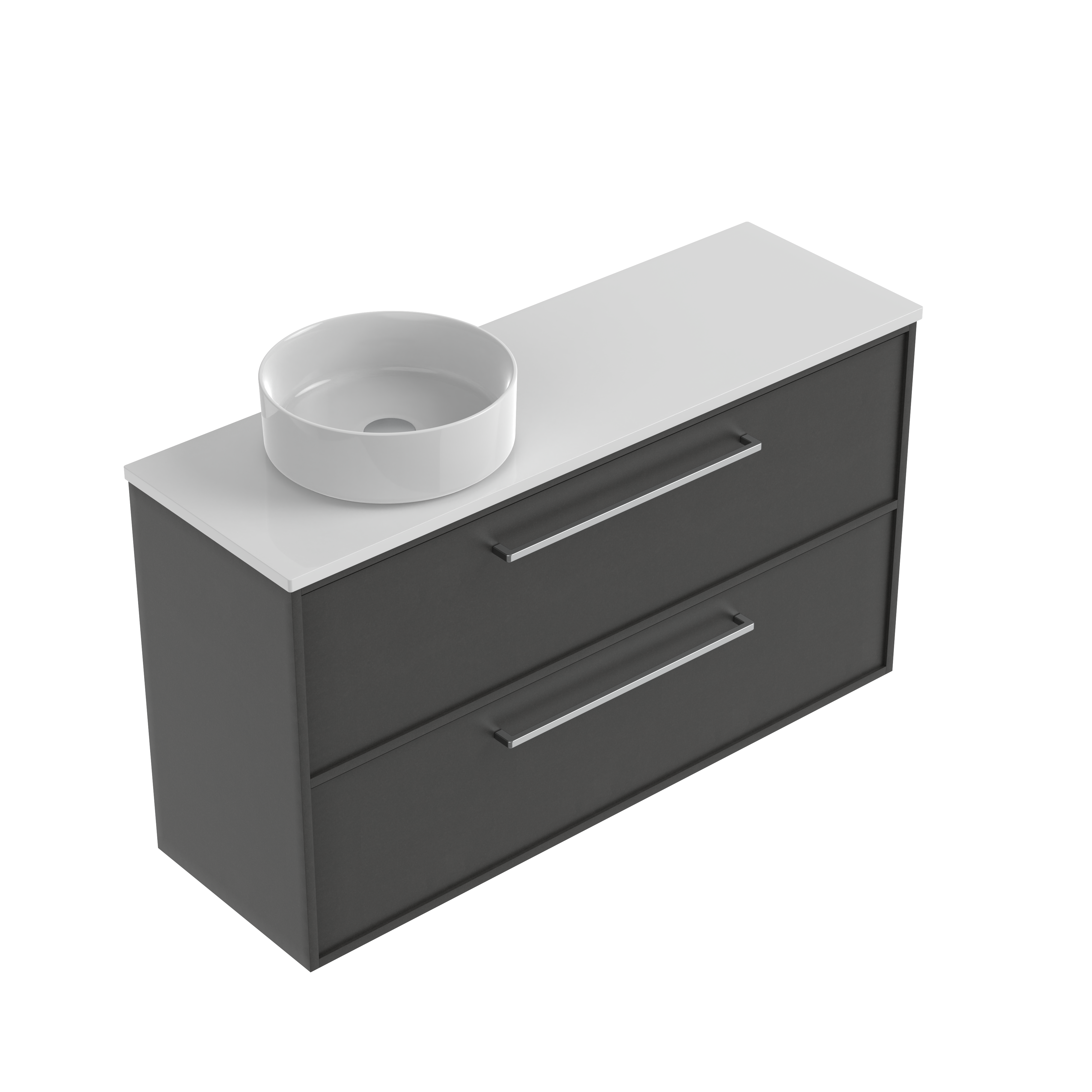 Velora Slim Luxe Double Tier Wall Hung Vanity