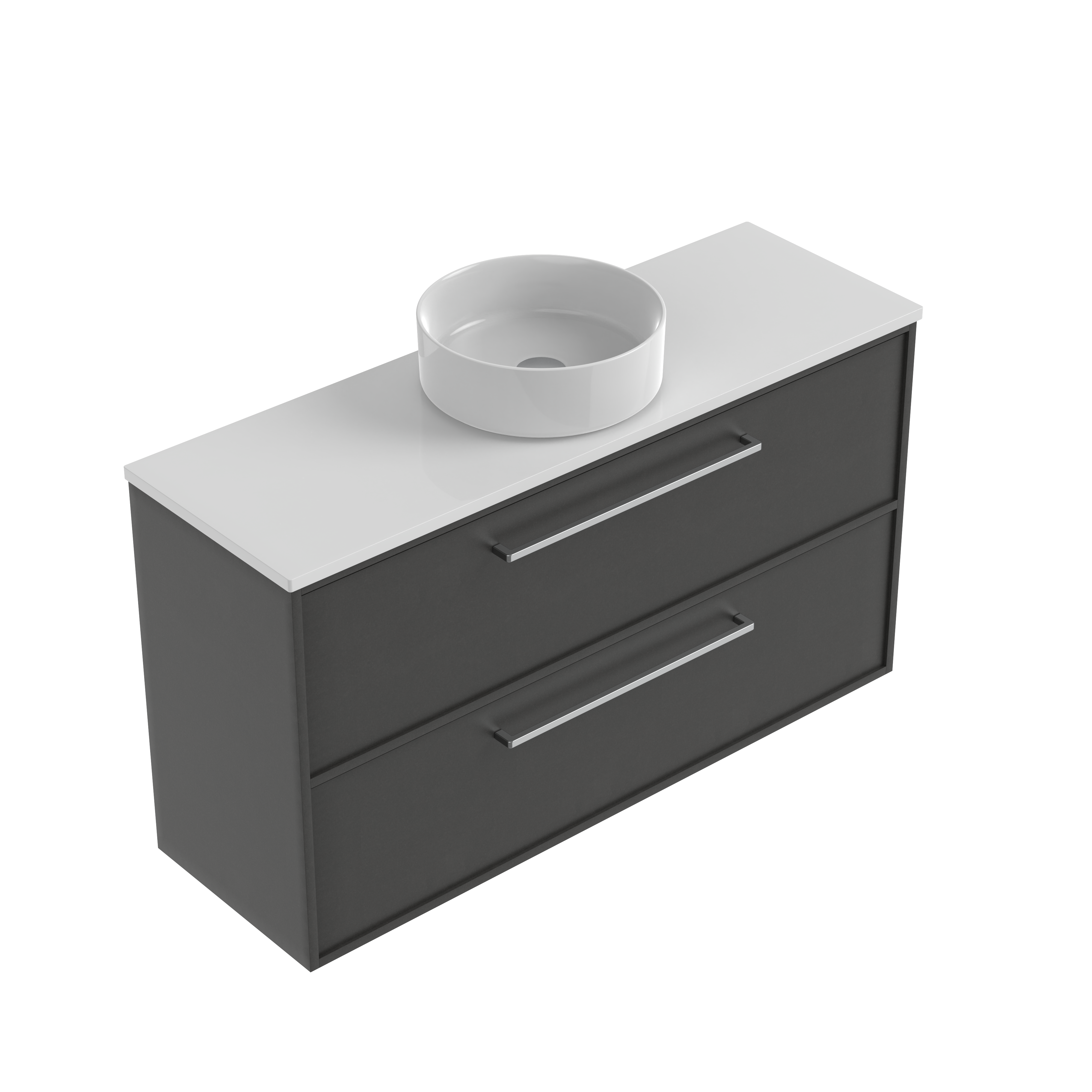 Velora Slim Luxe Double Tier Wall Hung Vanity