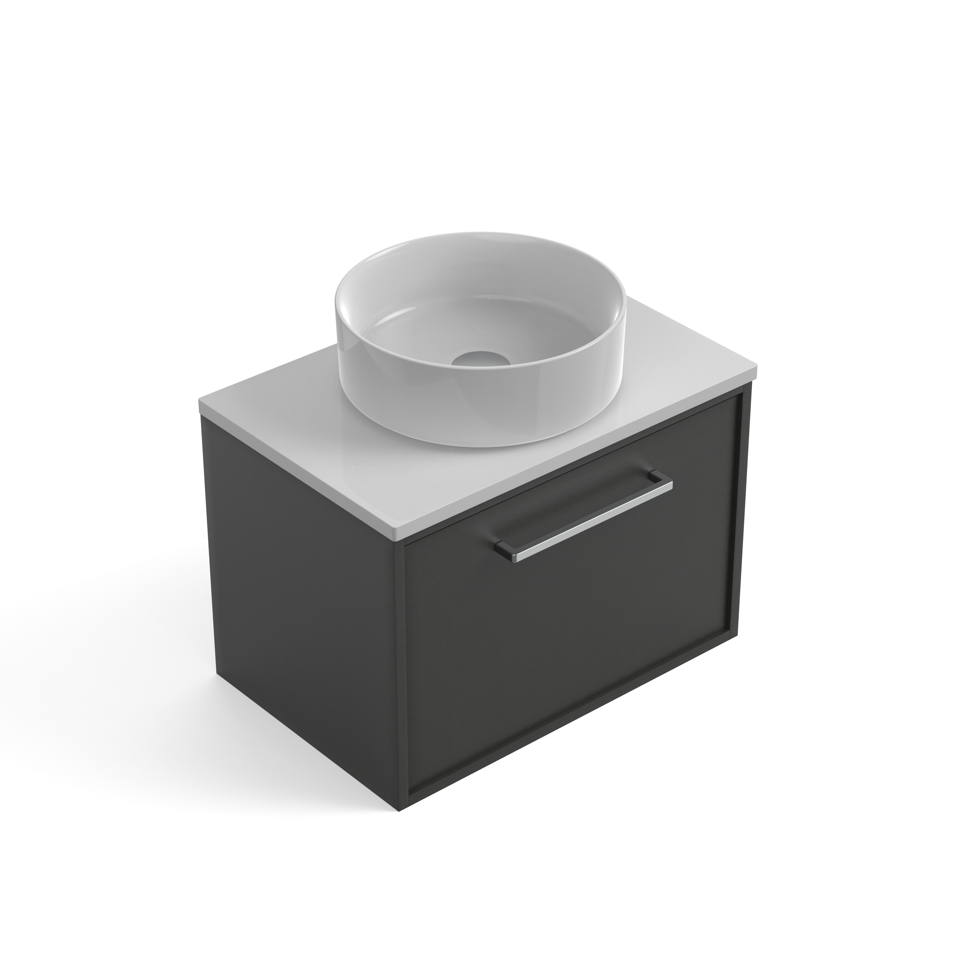 Velora Slim Luxe Single Tier Wall Hung Vanity