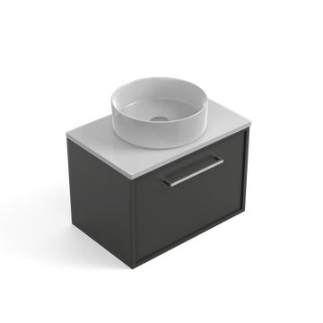 Velora Slim Luxe Single Tier Wall Hung Vanity