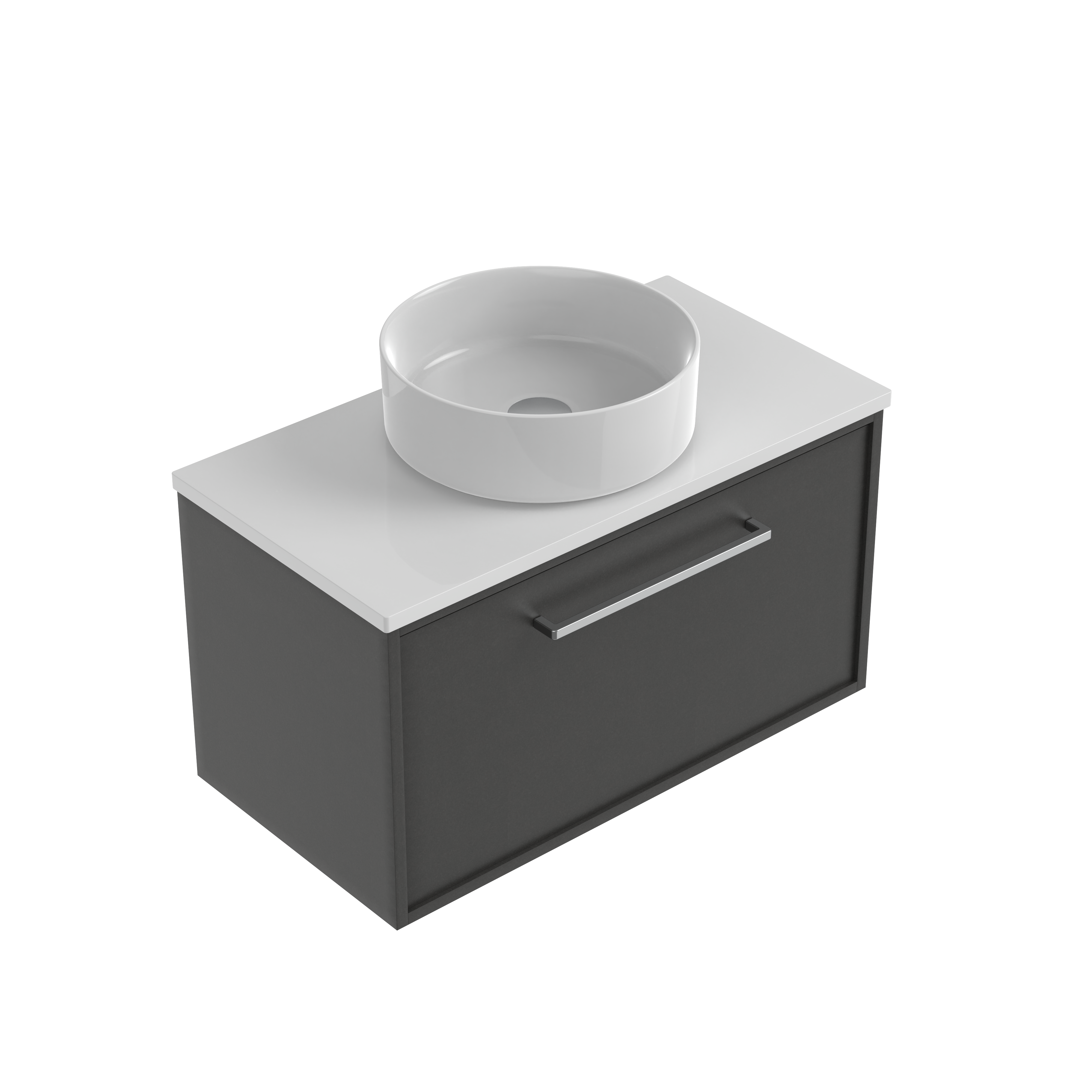 Velora Slim Luxe Single Tier Wall Hung Vanity