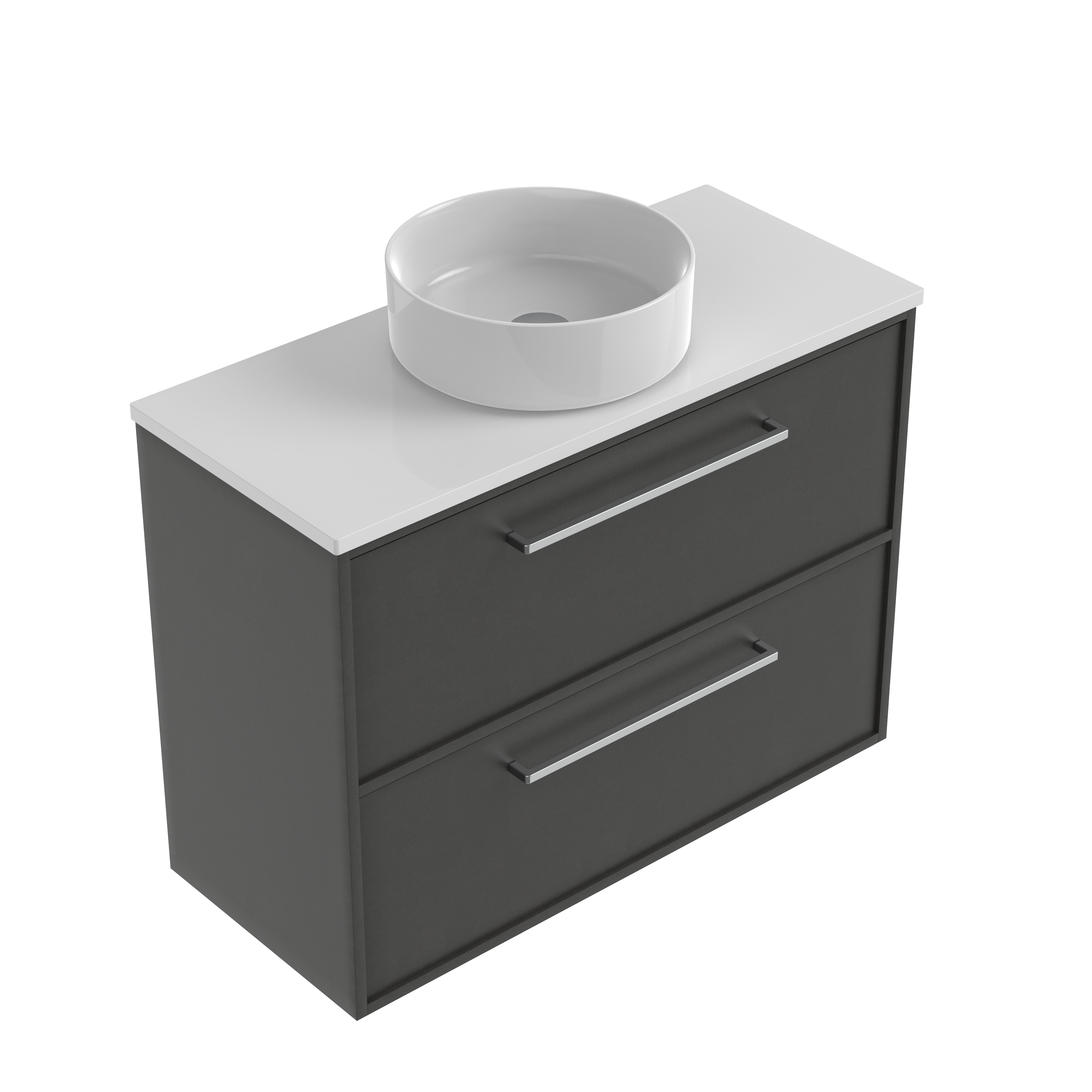 Velora Slim Luxe Double Tier Wall Hung Vanity