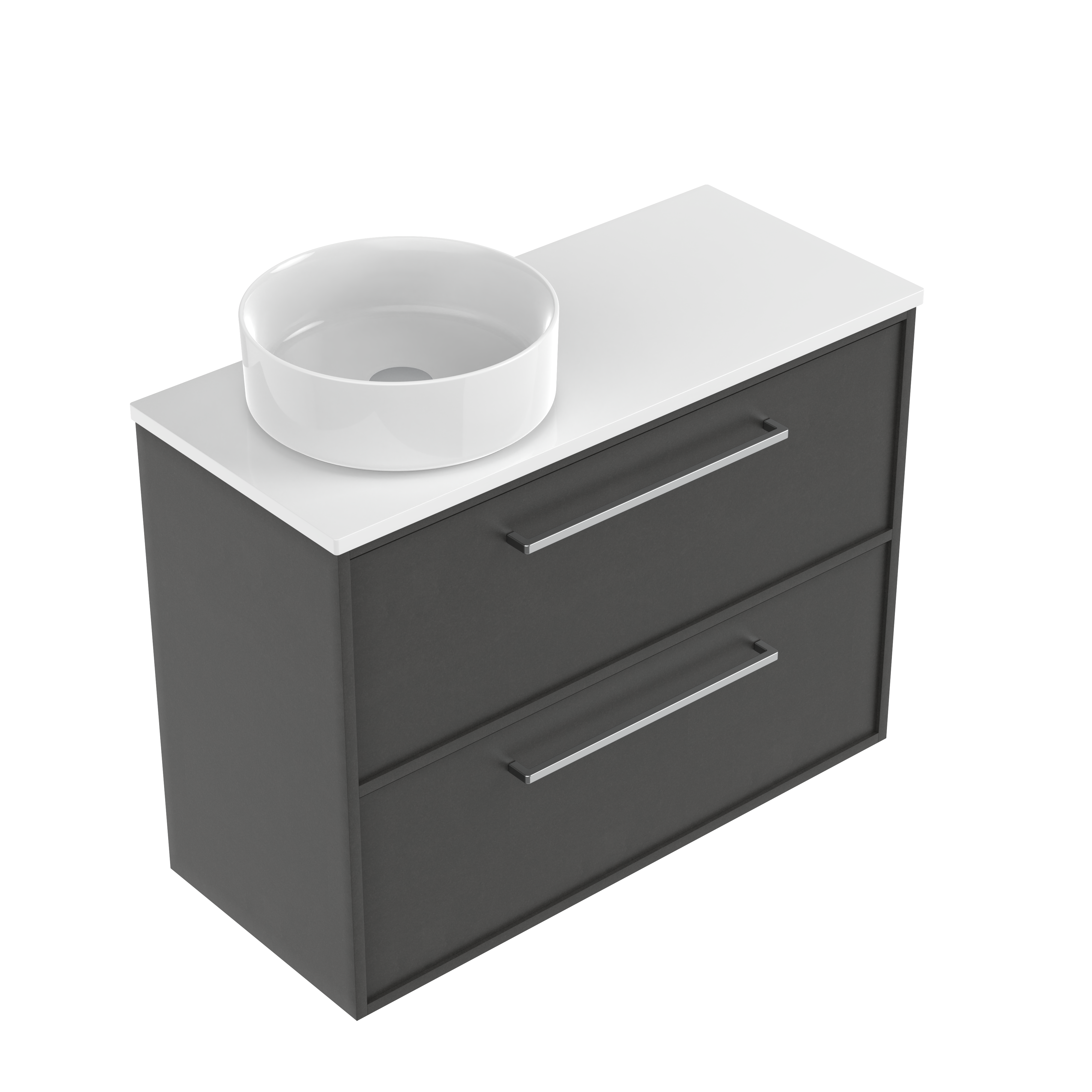 Velora Slim Luxe Double Tier Wall Hung Vanity