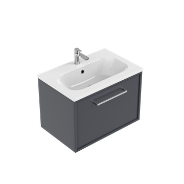 Velora Slim Single Tier Wall Hung Vanity
