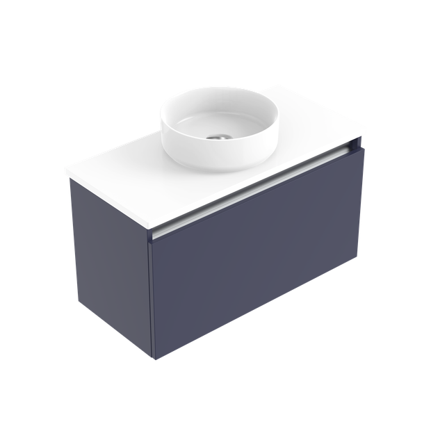 Oxley Slim Luxe Single Tier Wall Hung Vanity