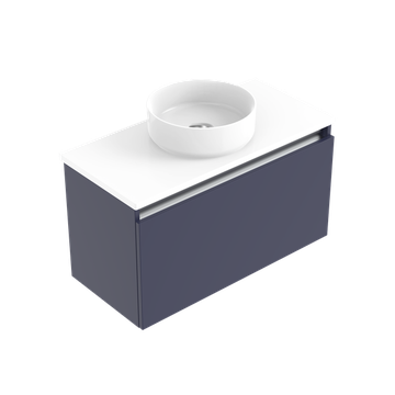 Oxley Slim Luxe Single Tier Wall Hung Vanity