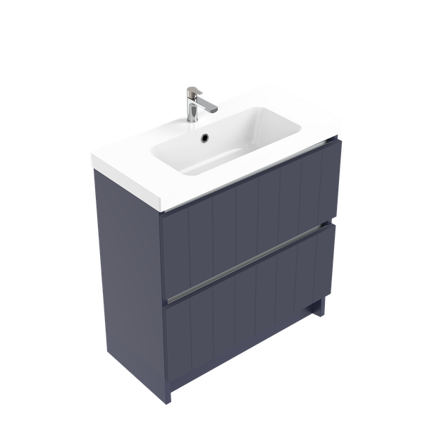 Porscha Slim Floor standing Vanity