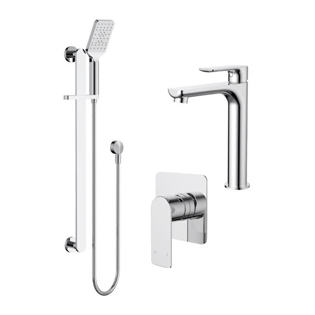 Quadro High-Rise Tapware Bundle