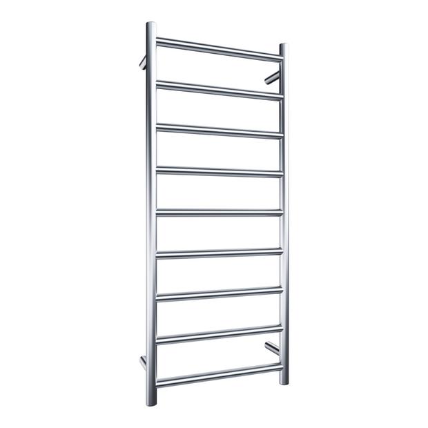 Evoke 9-Bar Heated Towel Rail - Chrome