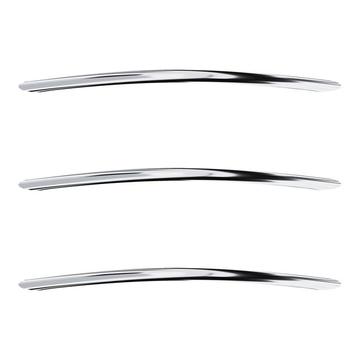 Lucia Curved Heated Towel Rail - 700mm - Chrome