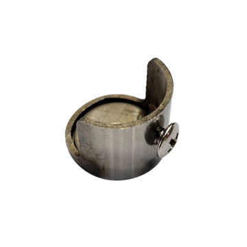 Heated Towel Rail Exposed Wiring Wall Connector (Round)