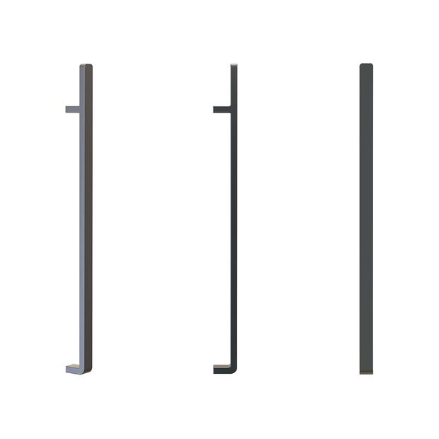 Titan Square Vertical Heated Towel Rails