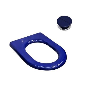 Newtech Accessible Range - Toilet Seat and Flush Button Bundle