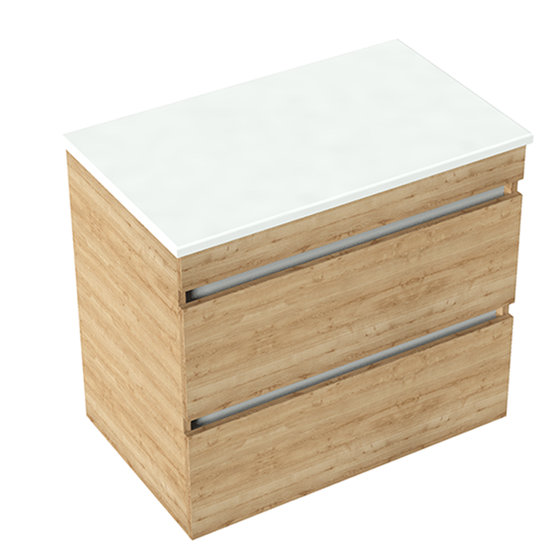 Vega Double Tier Wall Hung Vanity