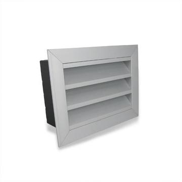 Anodized Aluminium Weatherproof Louvre with Box